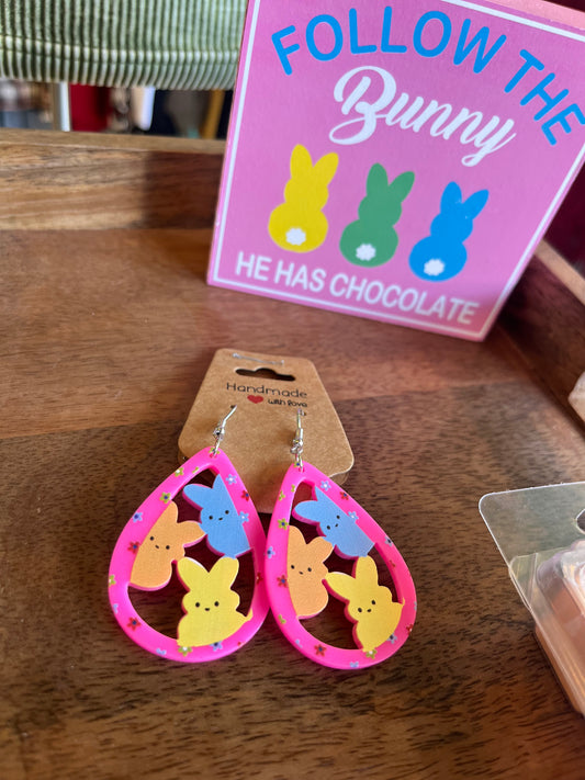 Easter Bunny Earrings