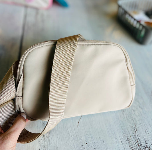 Tan Crossbody Fanny Pack!