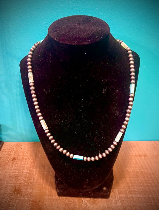 Desert Princess Navajo & Turquoise Necklace