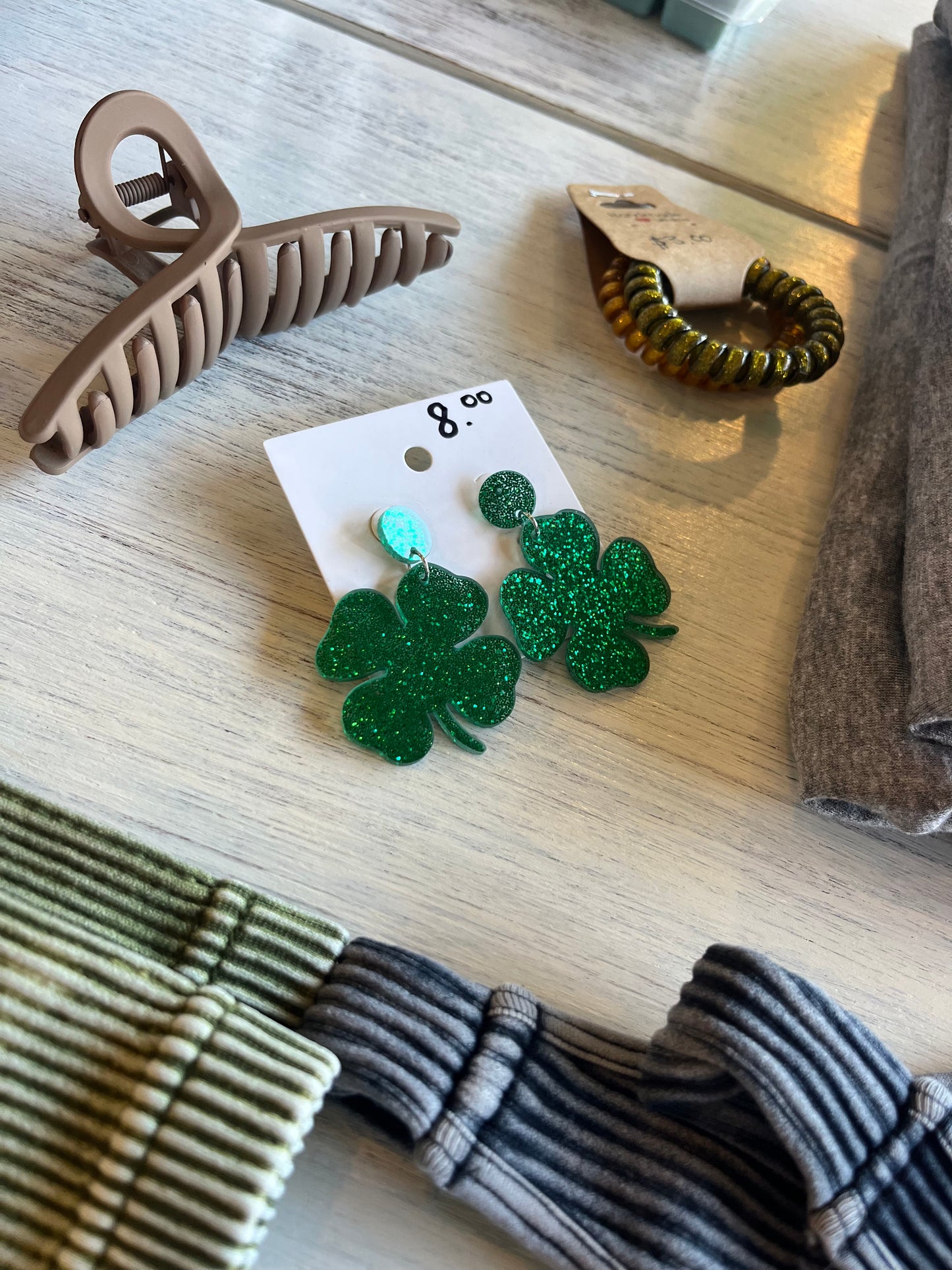 St Pattys Lucky Earrings