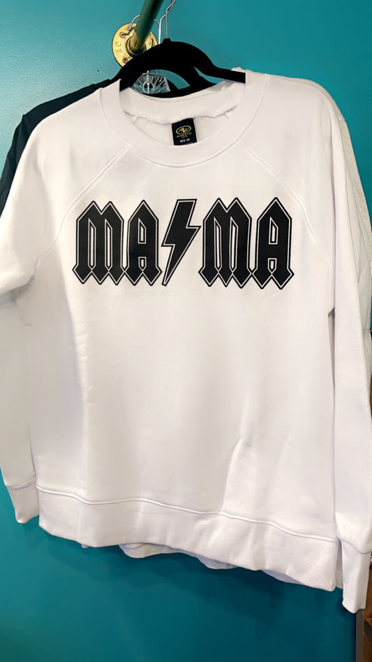 MAMA Black & White Pullover